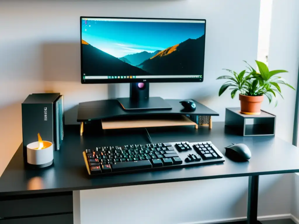 Estación de trabajo Linux para desarrollo de juegos indie Un espacio de trabajo minimalista para el desarrollo de juegos indie en Linux