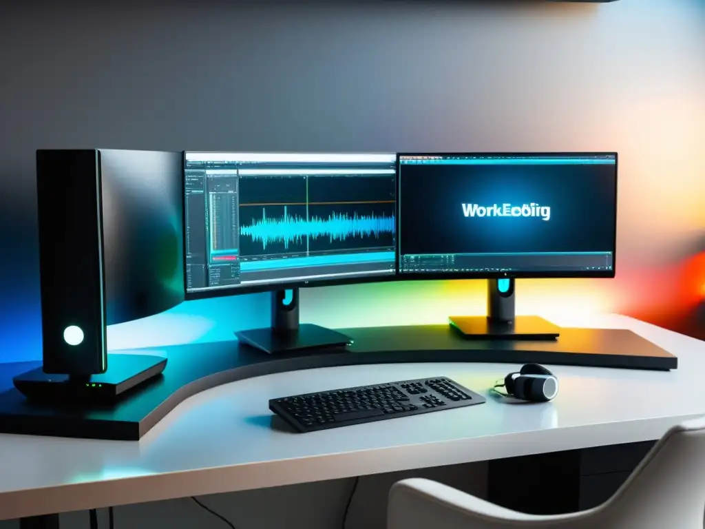Estación de edición de video profesional con tecnología de vanguardia Una estación de edición de video de vanguardia con herramientas de edición de video menos conocidas, profesional y minimalista