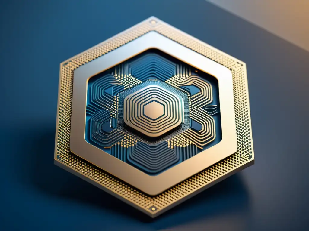 Plataforma de seguridad digital futurista 8k Imagen de una plataforma de seguridad en cripto ultradetallada y futurista en 8k, con algoritmos de encriptación y tecnología blockchain de vanguardia