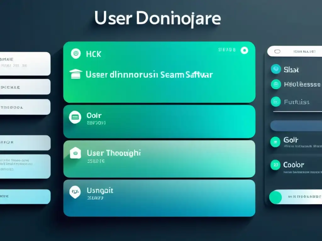 Interfaz futurista para gestión de identidades: eficiente y sofisticada Interfaz futurista para gestión de identidades con innovaciones en software de gestión