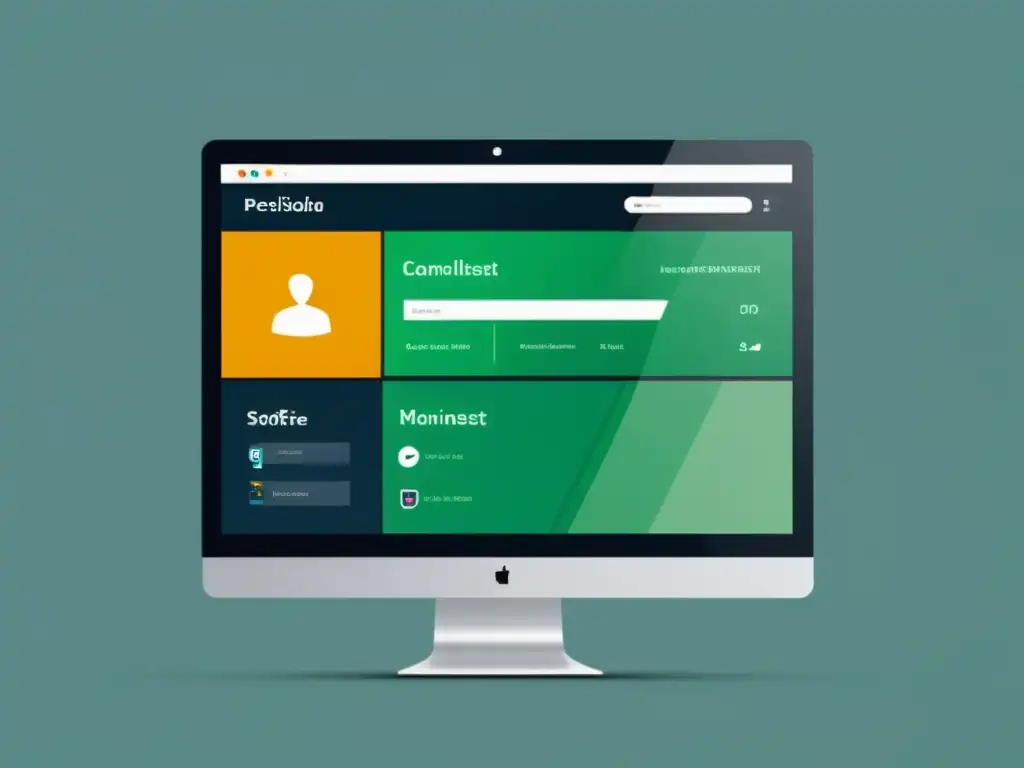 Comparativa de Software de Gestión de Identidad: Interfaz Profesional Interfaz moderna y minimalista compara software gestión identidades menos conocido