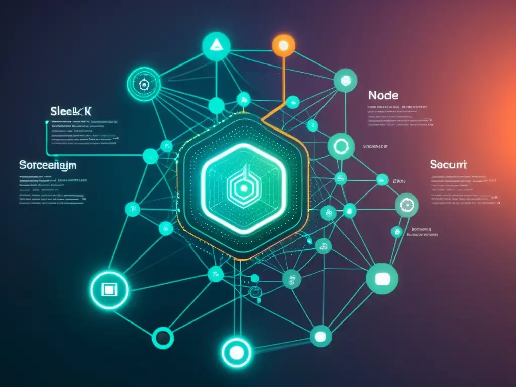 Interfaz de red futurista para análisis de vulnerabilidad Interfaz de software minimalista y futurista muestra herramientas análisis vulnerabilidades software menos conocido
