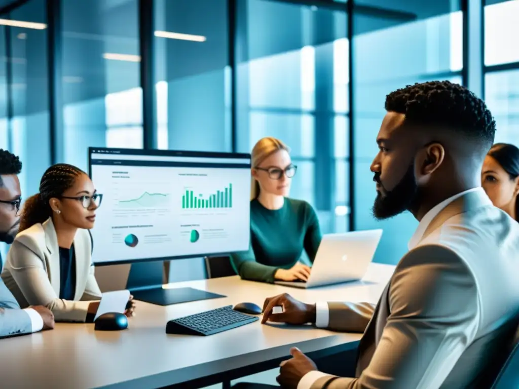 Cybersecurity experts analizan software de vulnerabilidad Profesionales de ciberseguridad analizan software menos conocido en oficina moderna